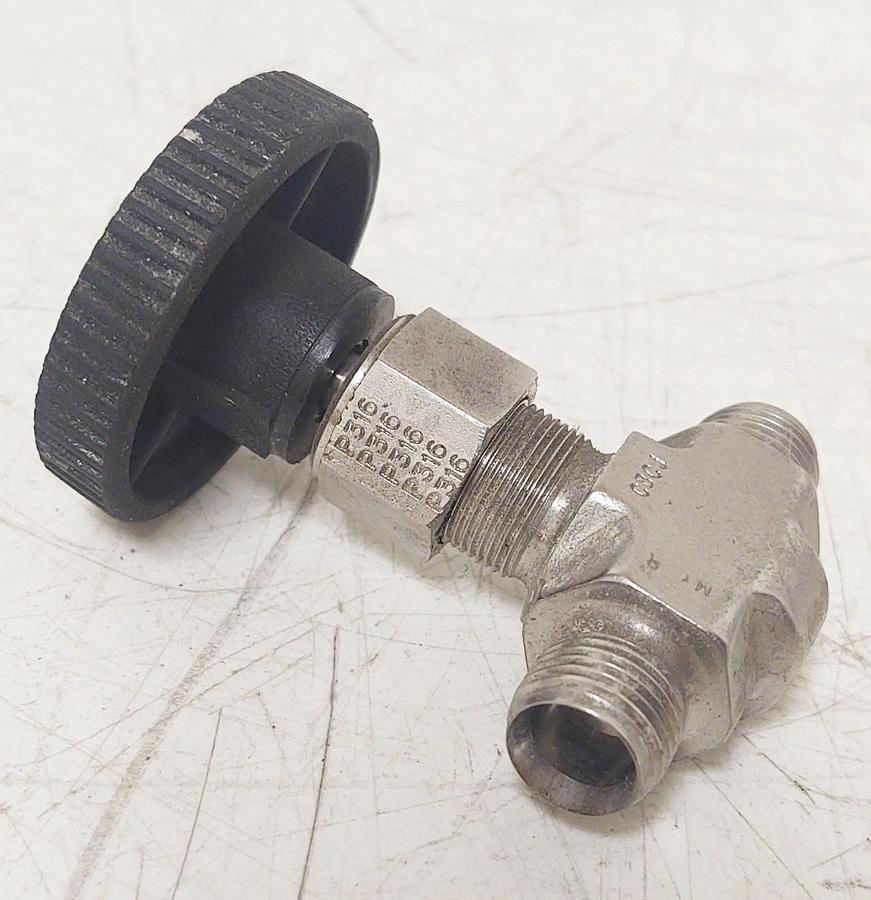 🔥 NEW Parker Needle Valve 3/8" Tube Compression, 316 Stainless 2030 CBCJ