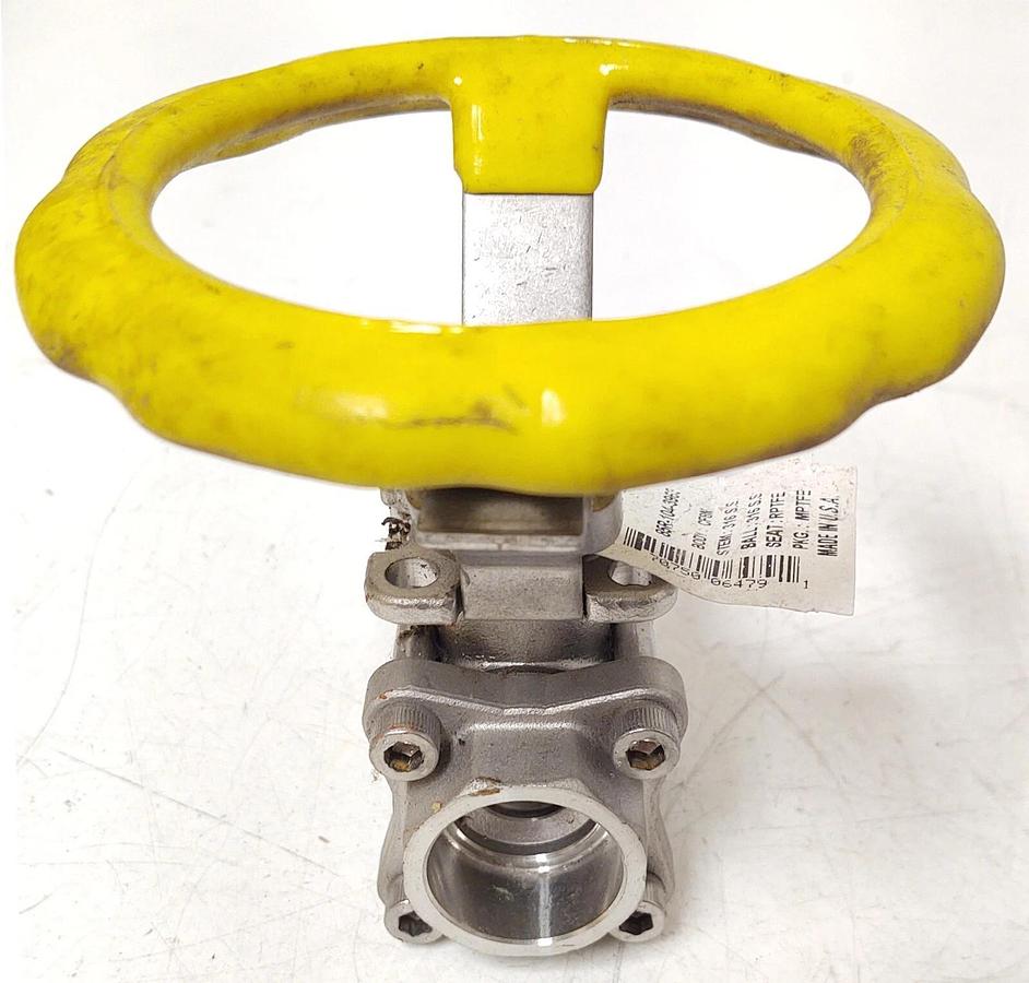 🔥 (NEW) 3/4" NPT APOLLO 85R-104-3963 1000# CWP 316SS BALL VALVE WELD SOCKET
