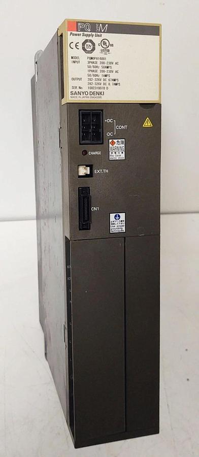 Used 🔥(TESTED) SANYO DENKI PQM0PA16001 Power Supply Unit PQMOPA16001 (67 Amp)