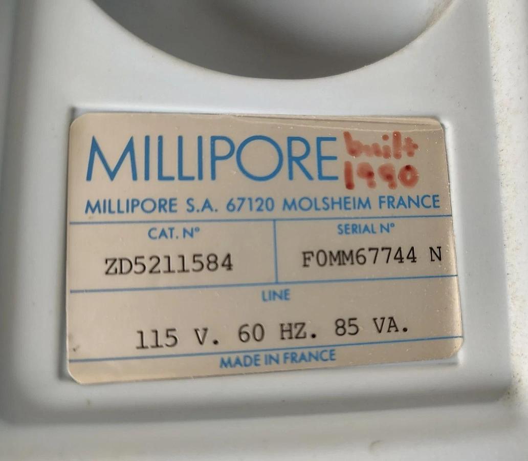 Used 🔥 Millipore ZD5211584 Milli-Q Plus Water Purifier, 115V, 60Hz