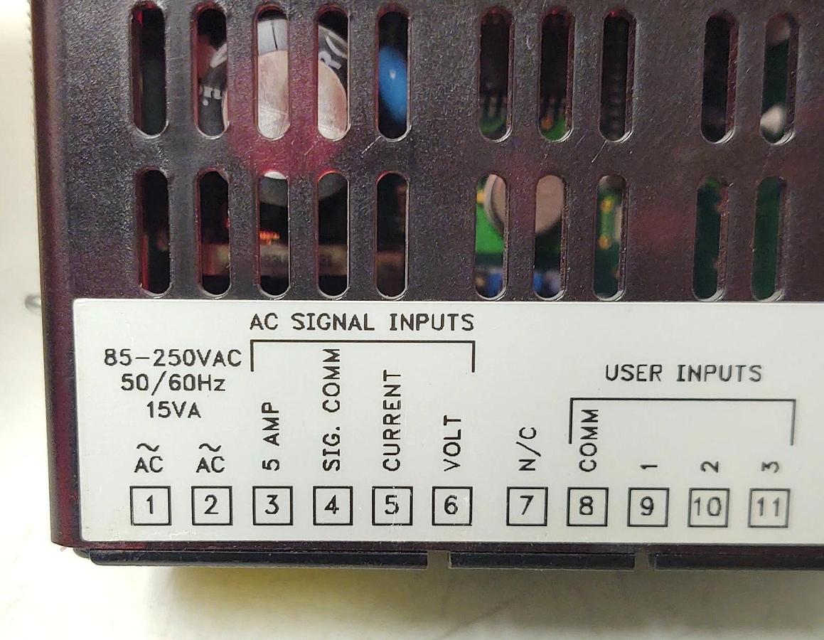 Used 🔥 RED LION CONTROLS PAXH0000 PANEL METER PAXH 85-250VAC 50/60Hz 15VA