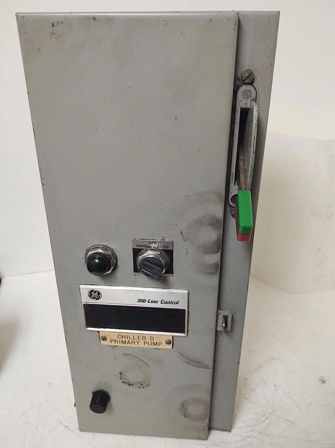 Used 🔥 GE Motor Starter Size 2, Nema 2, 600 V Fused Disconnect 30A Fuses 120V Coil
