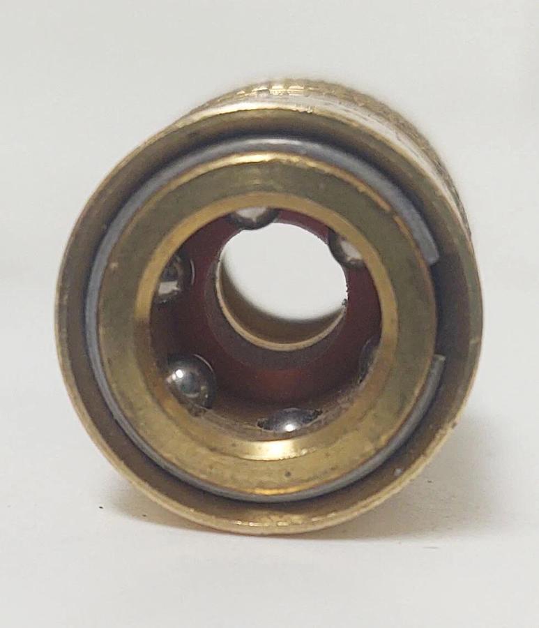 🔥(QTY 10) NOS Brass Moldtite Quick Connector Coupling 200 Series 86
