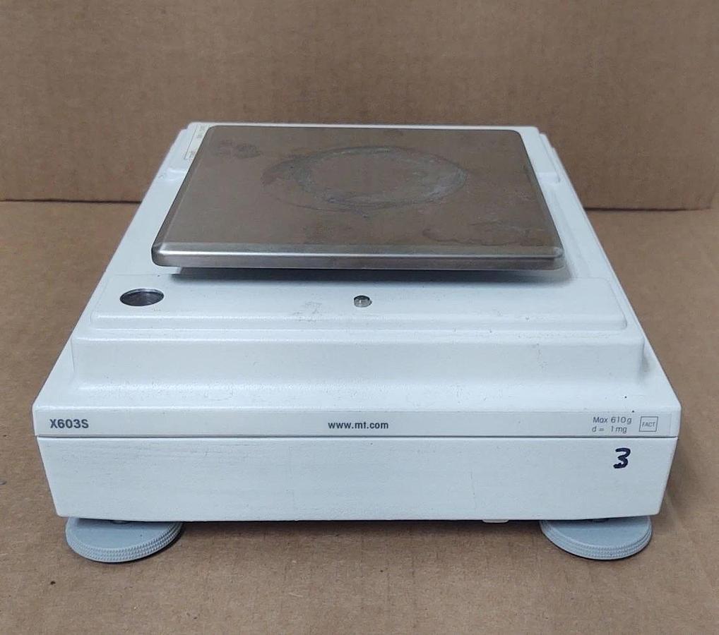 Used 🔥#2 Mettler Toledo X603S Analytical Scale 600g / 1mg - Scale Only