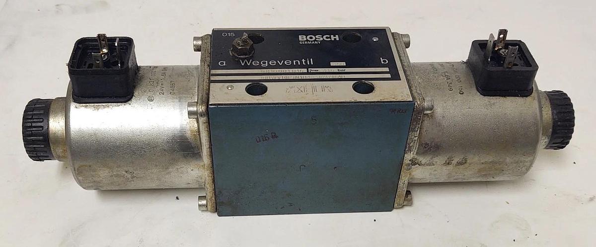 Used 🔥BOSCH HYDRAULIC VALVE 081WV10P1N104WS024/00AO    0810001016 24V Coils