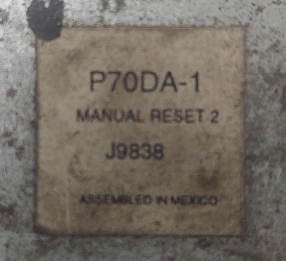 Used 🔥JOHNSON CONTROLS PRESSURE SWITCH P70DA-1, 50-450 PSI