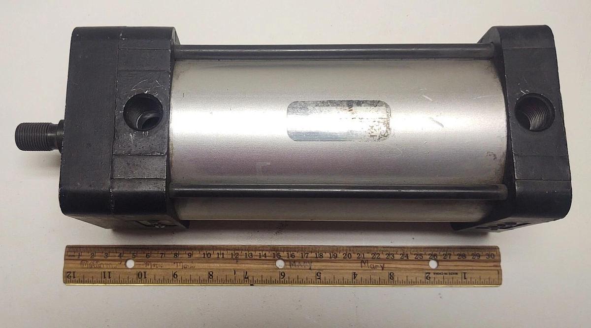 Used Norgren?  Pneumatic Cylinder 4X6 IN / Free Shipping