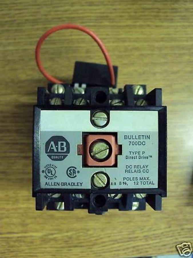 Used A B Allen Bradley 24 vdc Relay Contactor 700DC-P400Z24