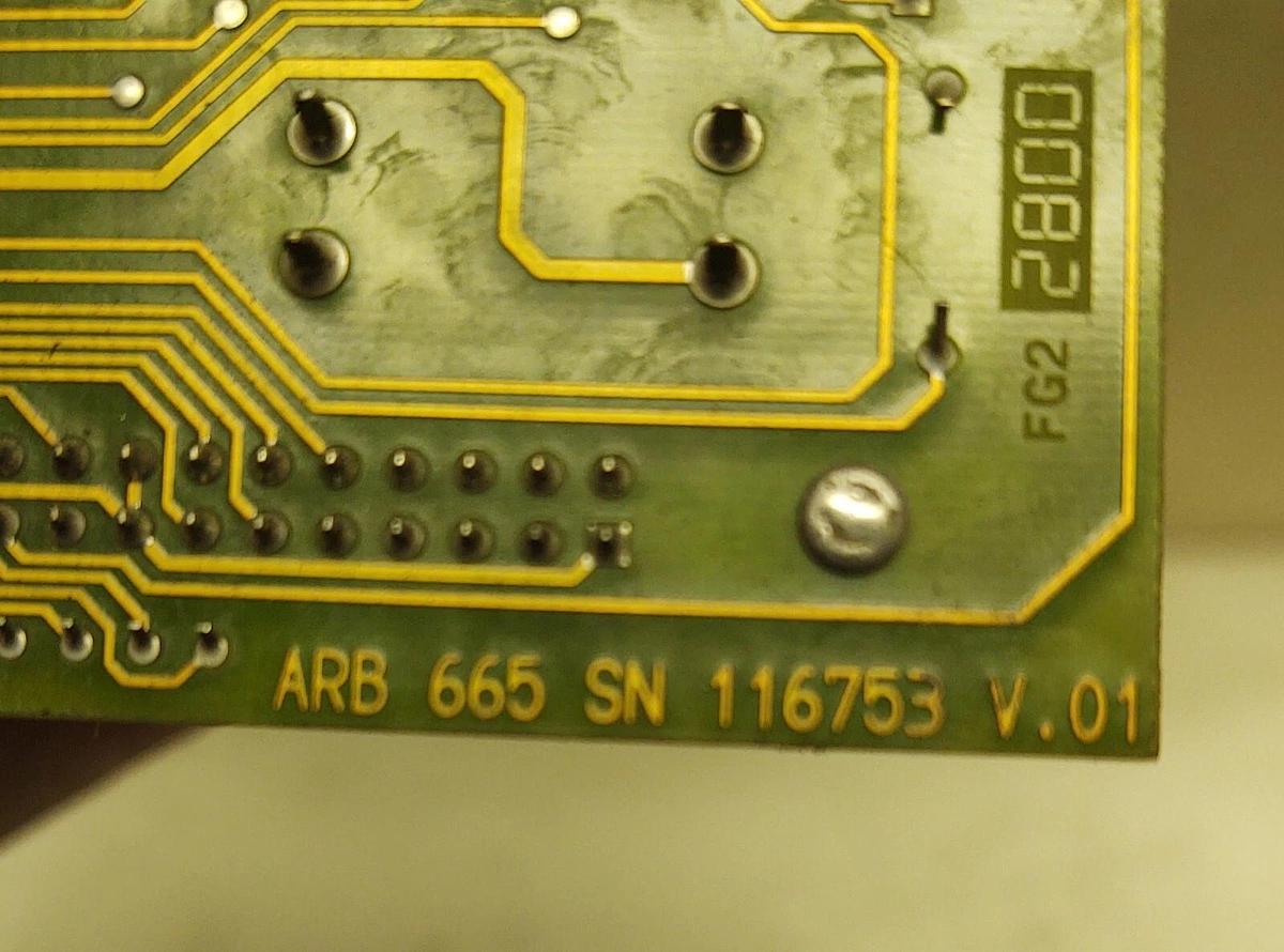 Used ARBURG 665 MODULE WITH HOLDER MURR ELEKTRONIK No:  63020