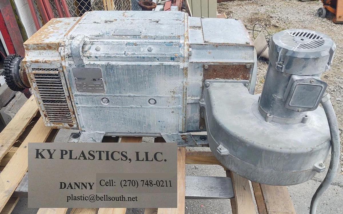 Used 🔥150 HP Reliance DC Electric Motor 500 Volts 1750-2000 RPM N28554T1XC