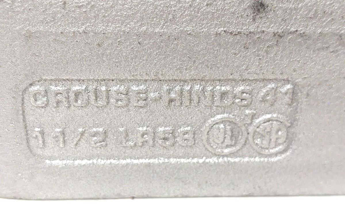 🔥 NEW Crouse-Hinds 41 LR58 1.5” LR Conduit Pulling Fitting Explosion Proof