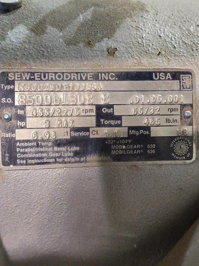 Used Werner & Pfleiderer ESB-45 Extrusion SIDE FEEDER MIXER BLENDER TWIN SCREW HOPPER