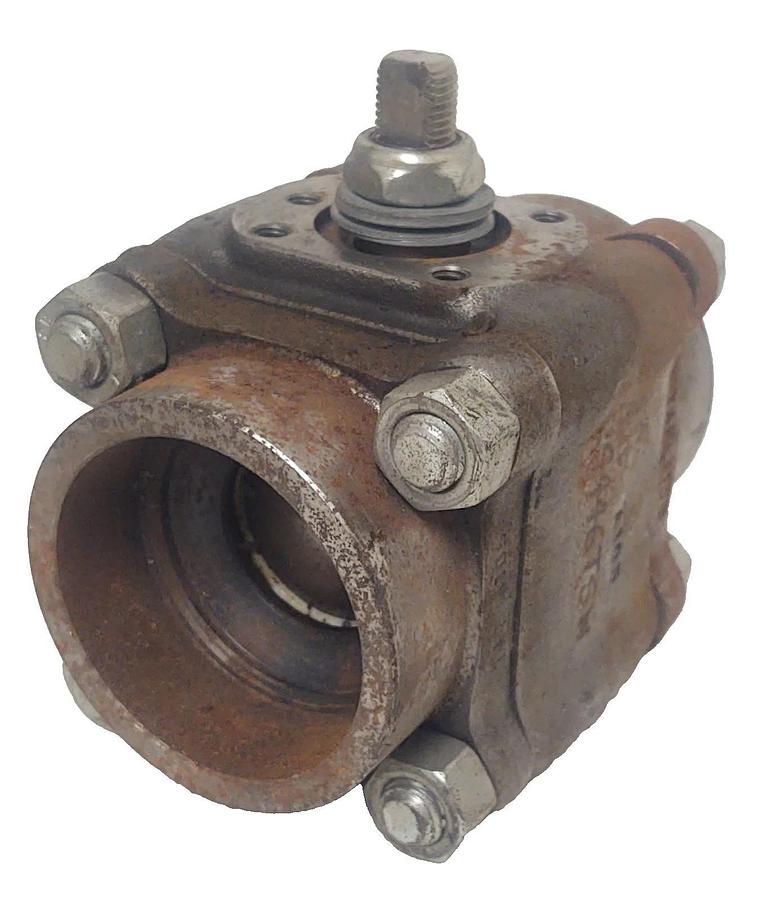 🔥WORCESTER SOCKET WELD 4446TSW 75W BALL VALVE 2" BODY A105