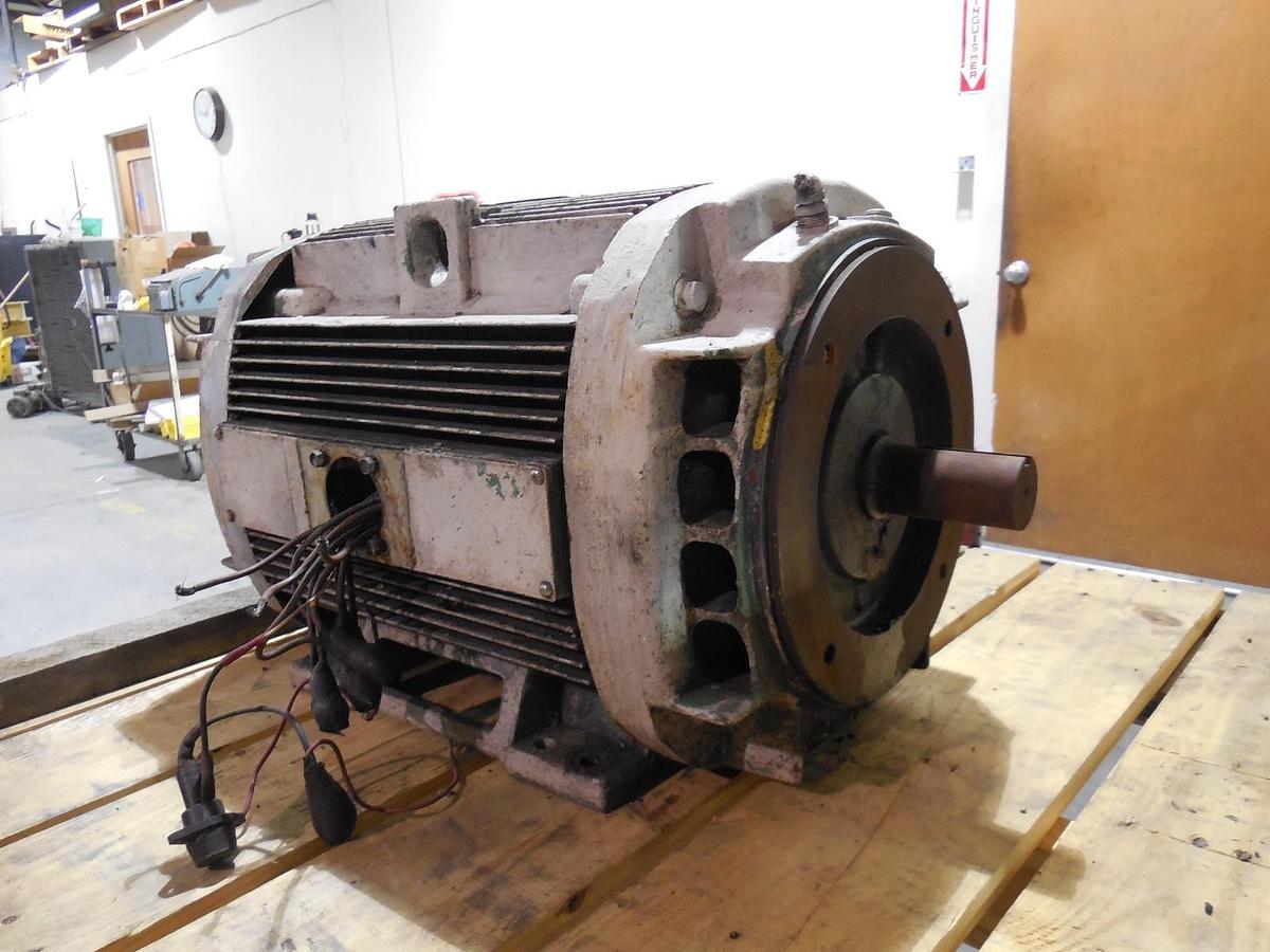 Used GE General Electric 15 HP Motor 1185 RPM (230/460 Volts) 3 Phase 5K286JL324V