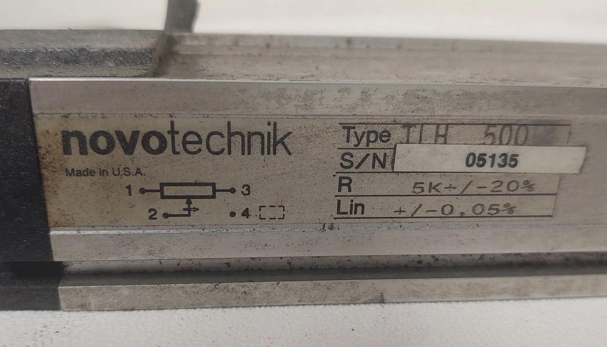 Used 🔥 NOVOTECHNIK Linear Position Transducer TLH500 20" Travel 5K