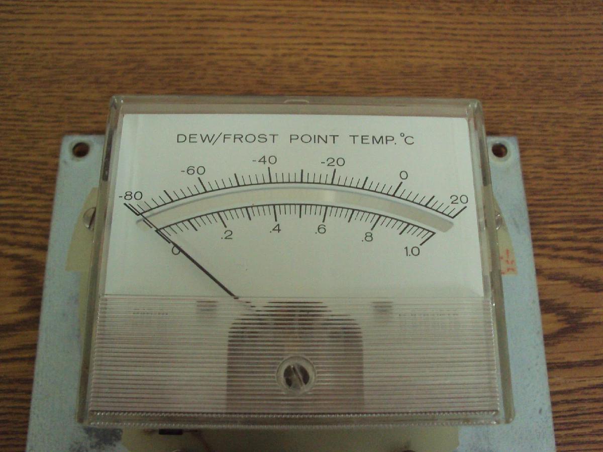Used Dew/Frost Point Temp Sensor Meter Indicator 703-695 For Una-Dyn Plastic Dryer