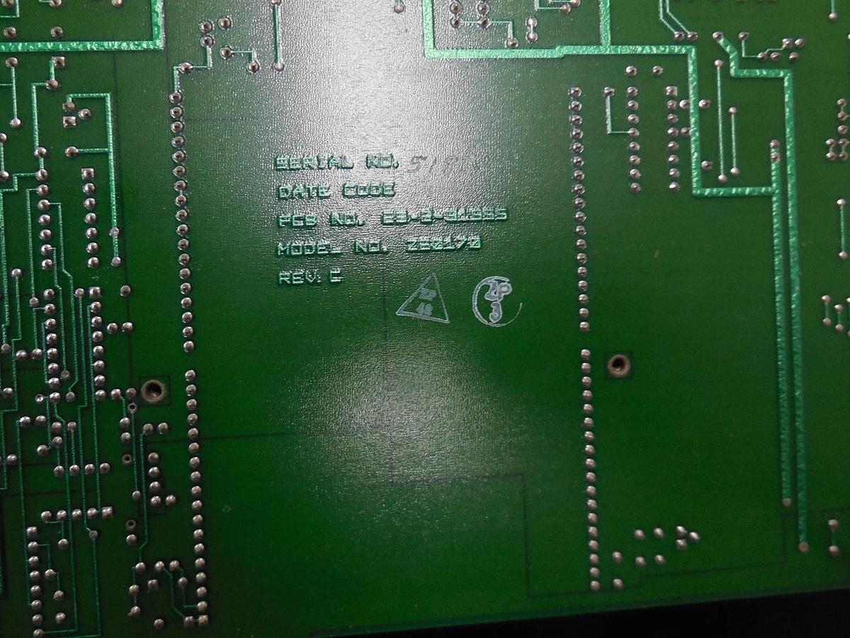 Nicolet Part No. 410-108900 Board PCB No. 29-2-91955 Model No. Z80170