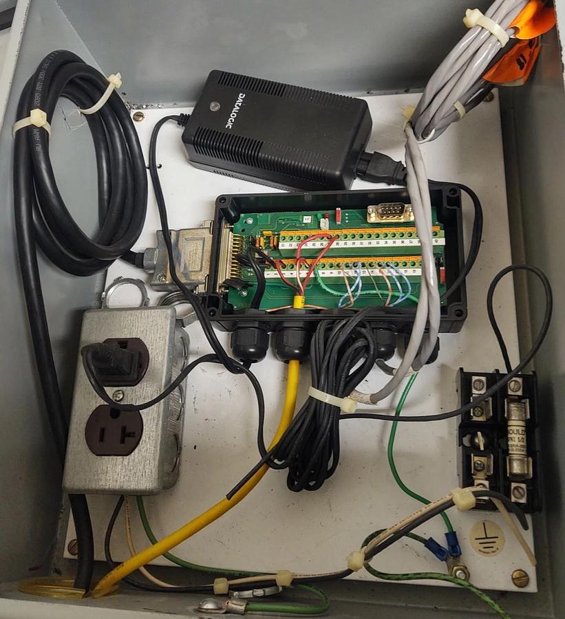 Used 🔥DATALOGIC C-BOX 100 / CBOX100 Hoffman Enclosure with Cable