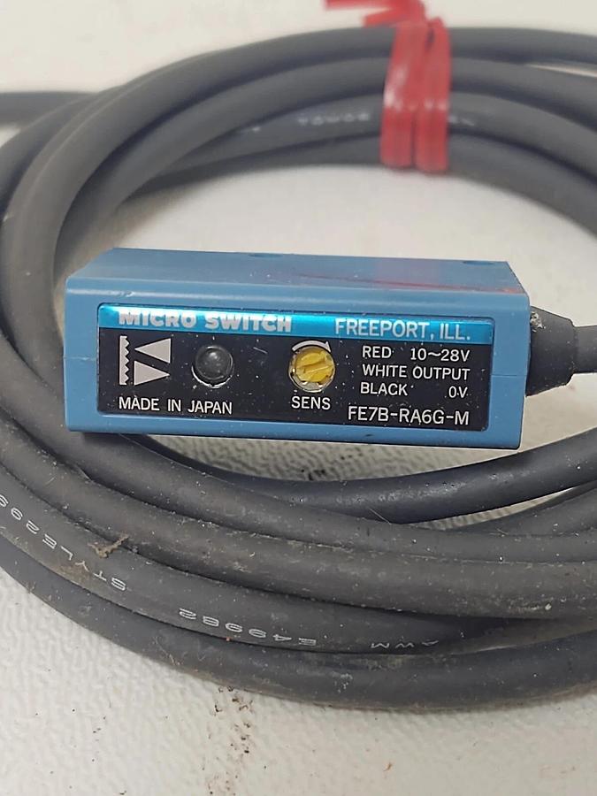 🔥HONEYWELL MICRO SWITCH FE7B-RA6G-M PHOTOELECTRIC SENSOR 10/28V