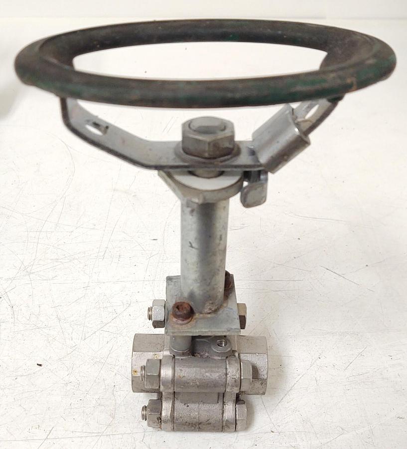 NEW 1/2" NPT WATTS S845102MI 1500# BALL VALVE WELD SOCKET STAINLESS STEEL