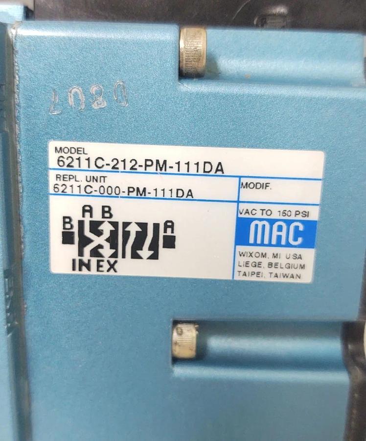 🔥NEW - MAC Valves 6211C-212-PM-111DA Solenoid Valve 120V Coil