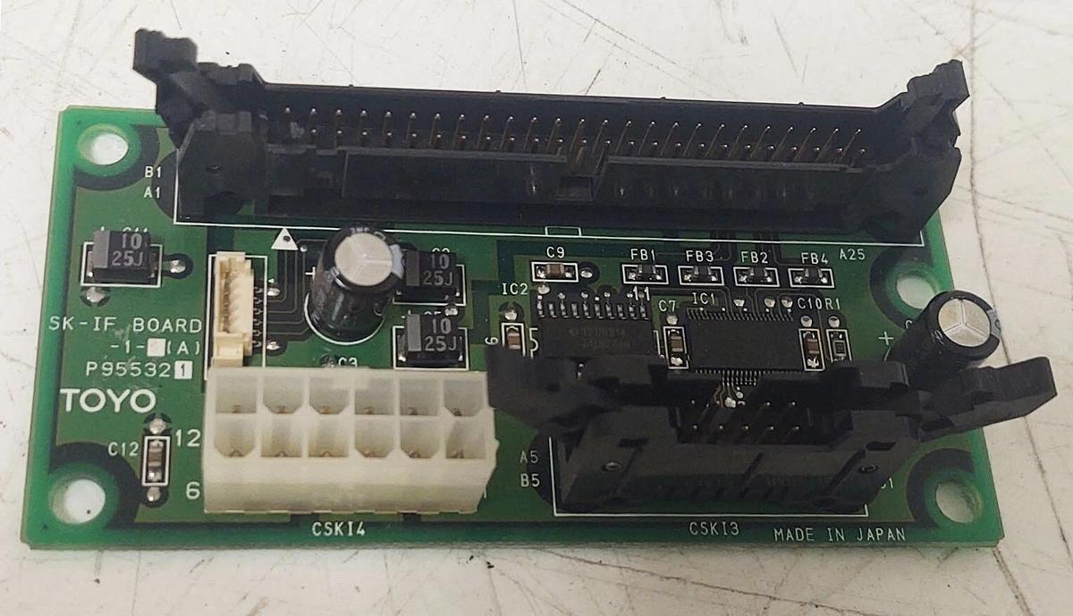 Used 🔥 (TESTED) TOYO Circuit Board P955321 Mitsubishi Injection Control