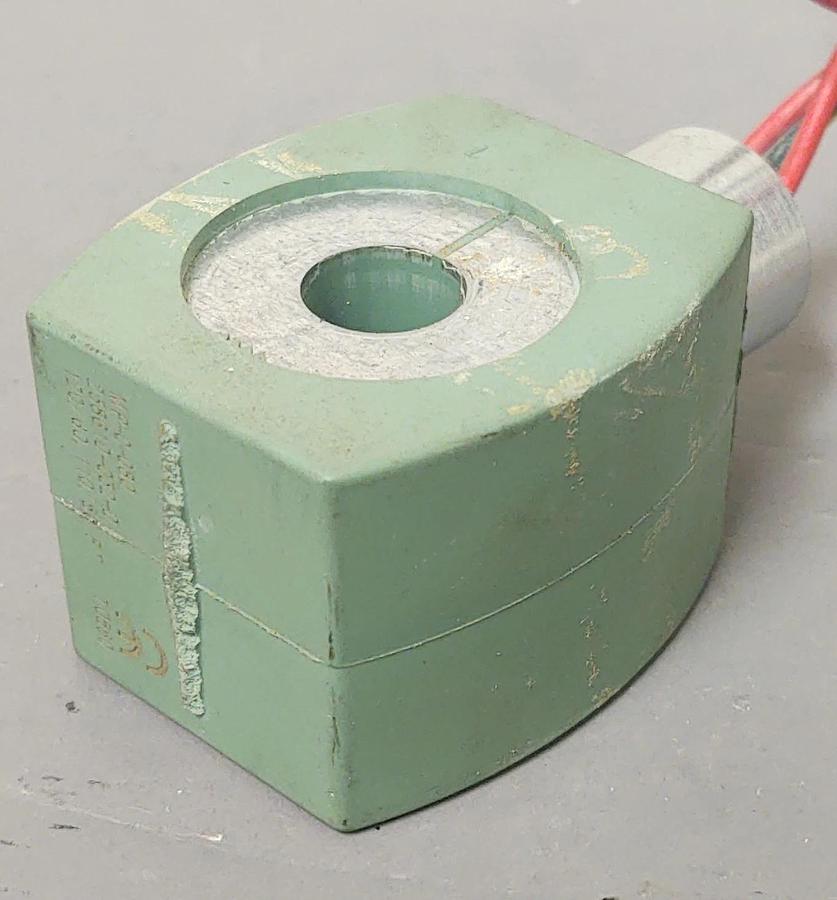 Used 🔥ASCO 238612-032-D 120V SFT COIL 10.1 WATTS WIRE CONNECTIONS