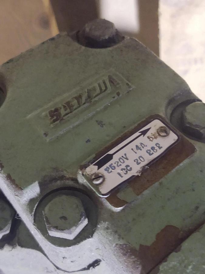 Used 🔥 VAN DORN 15 HP 200V AC Motor 5K286JL341V With Vickers 2523V Pump