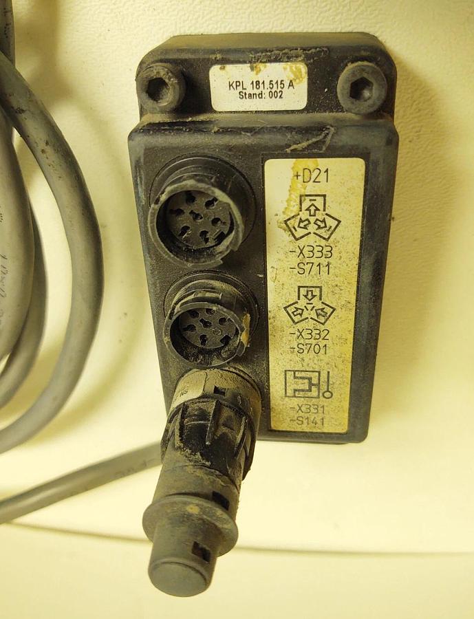 Used Arburg Core Plug Socket Limit Switch KPL 181.515A All-Rounder