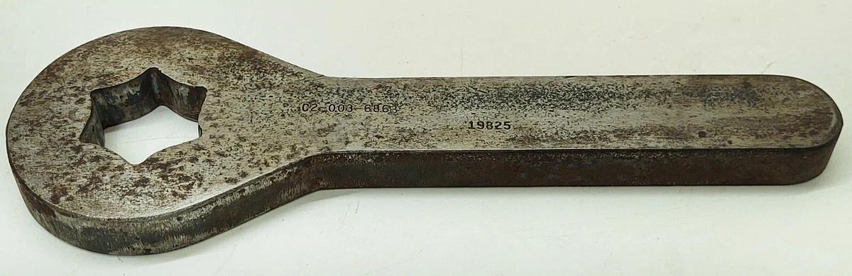 Used HPM INJECTION MOLDING MACHINE, NOZZLE TIP WRENCH 19828 C2-003-686B