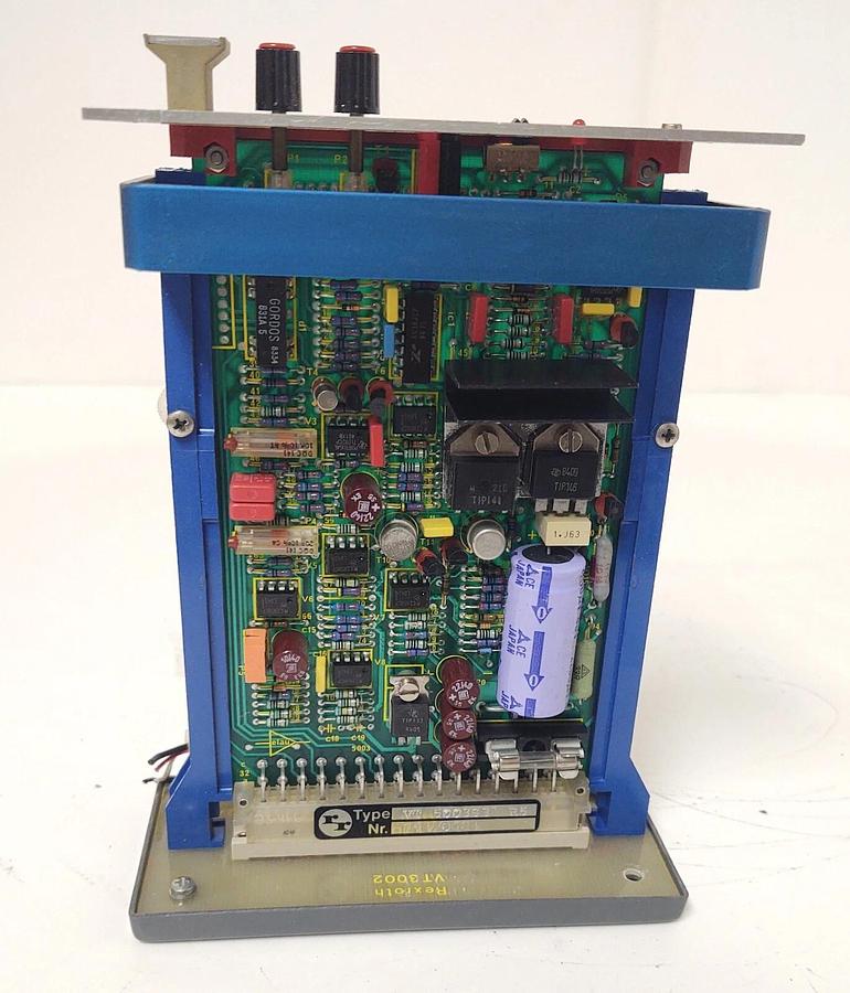 Used Rexroth VT 5003 Proportional  Amplifier Valve Driver Module  with Card Slot Rack