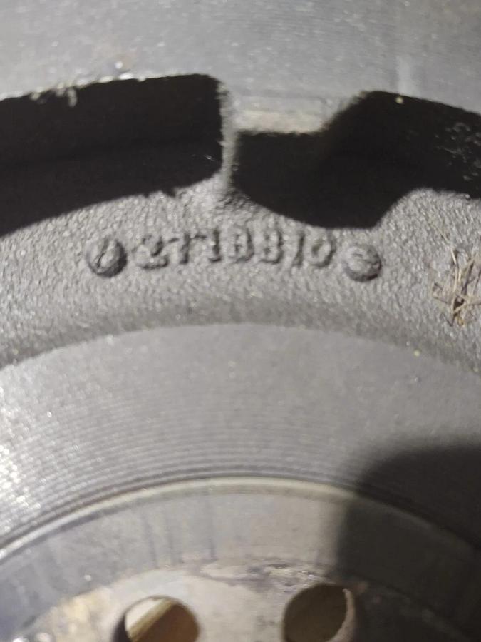 Used (NICE) W3 MerCruiser 3.0 L Flywheel 12 7/8" Diameter 2 1/2" ID 153 Teeth 2778810