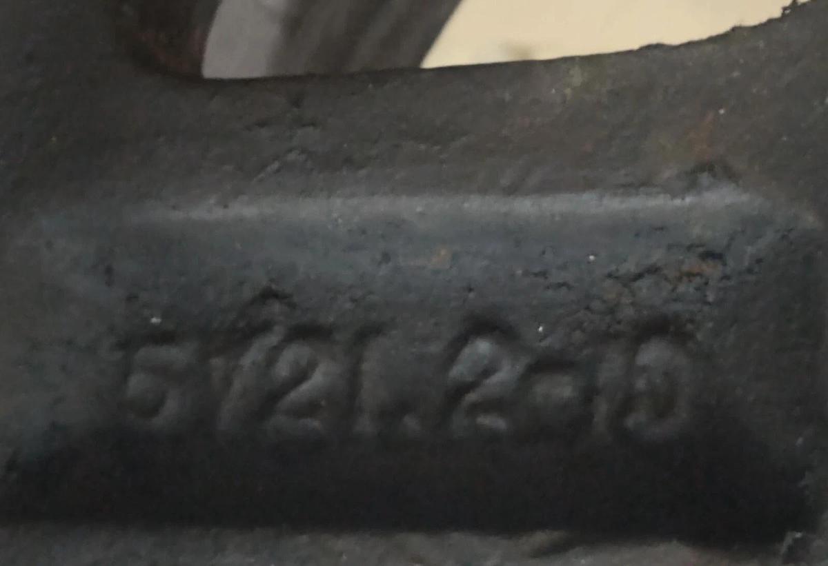 Used 🔥5V21210 Cast Iron V-Belt Pulley 10 Groove 21.20 in O.D J Series Bushing