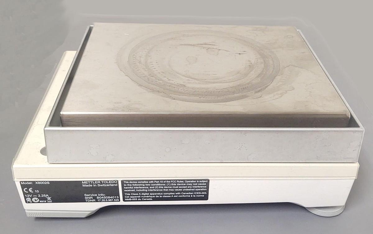Used 🔥#4 Mettler Toledo X8002S Precision Balance Scale 8100g x 0.1g - No Head Unit