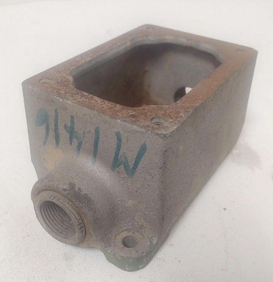 Used 🔥EATON Crouse-Hinds EDSC-371 Single Gang Device Body for Hazardous Locations