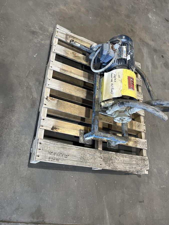 Used Replas Extruder Gearbox oil pump 3 hp
