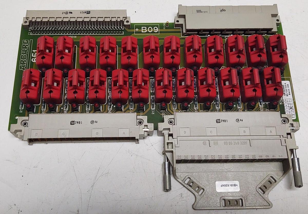 Used Arburg 651 Fuse Plate Circuit Board Card