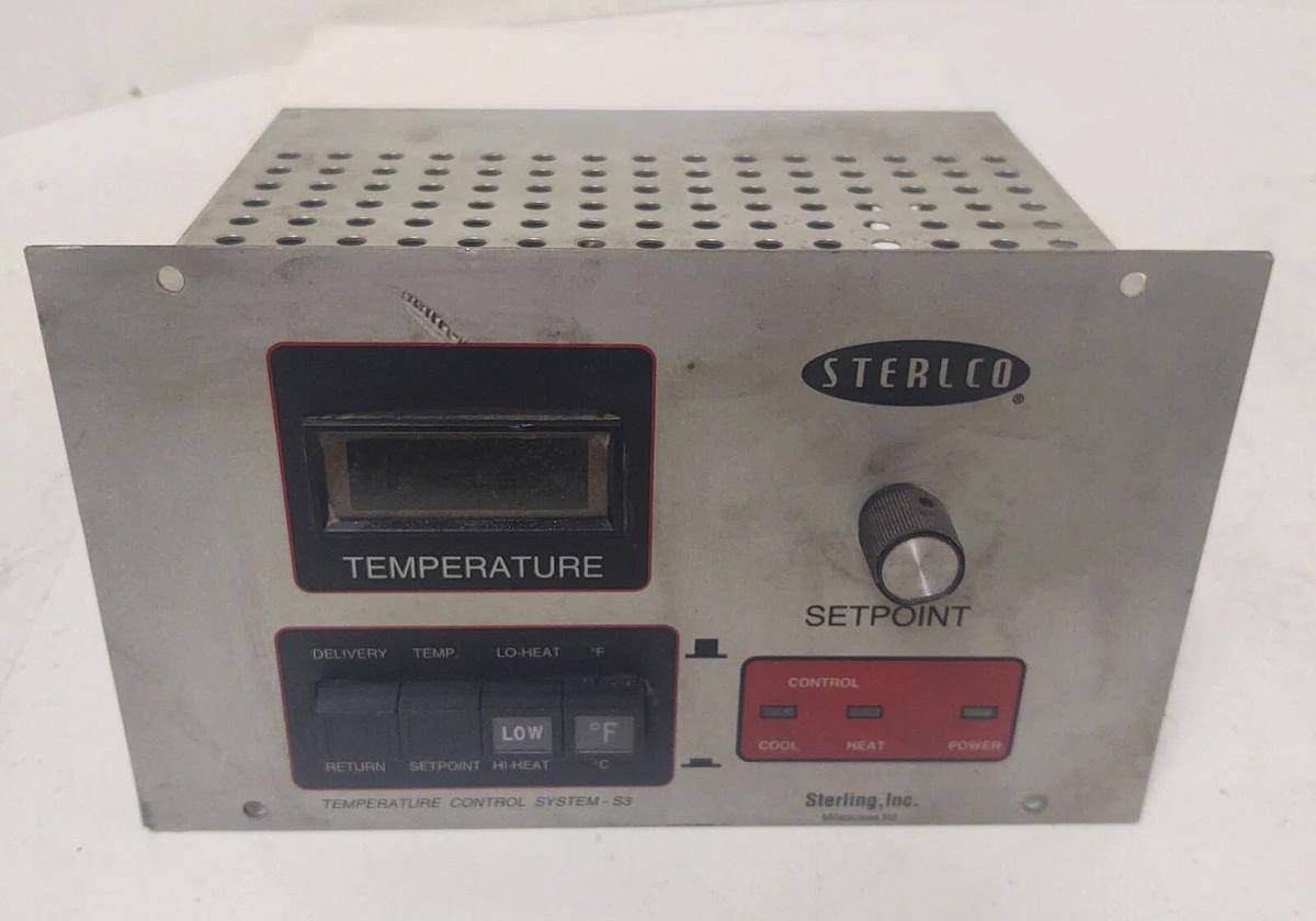 Used 🔥 STERLCO Temperature Control System- S3 AC839608013
