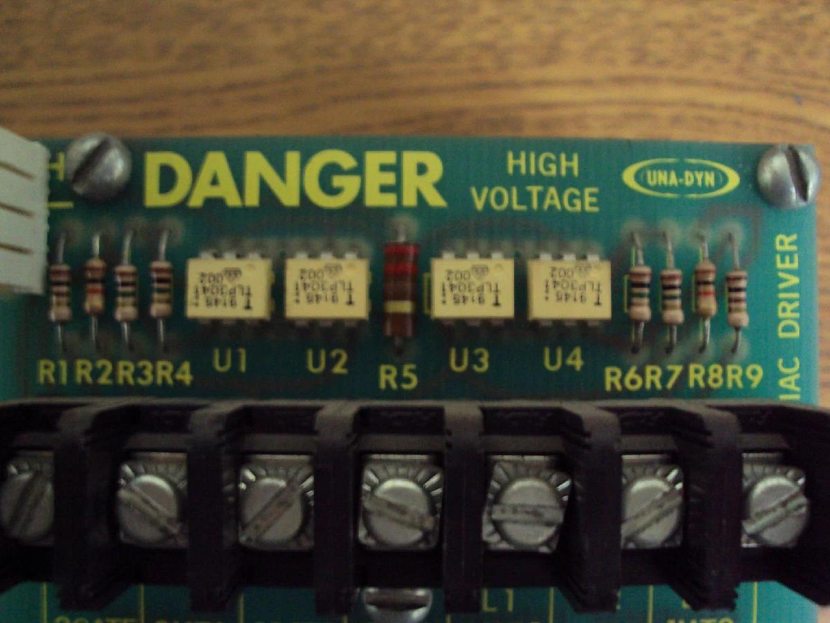 Used UNA DYN Triac Driver Card For UNADYN Dryer