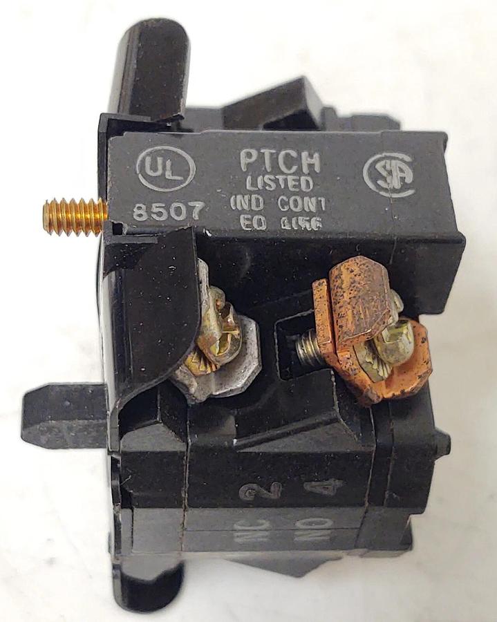 🔥 (NEW LOT 11) Honeywell PTCH Micro Switch Contact Block 1 NO 1 NC