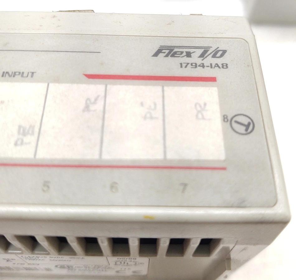 Used 🔥 (5 PCS) ALLEN BRADLEY PLC 1794-IAB A - 120 VAC INPUT FLEX I/O MODULE