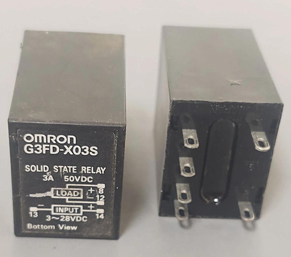 Used 🔥QTY 2, Omron G3FD-X03S Solid State Relay G3FDX03S
