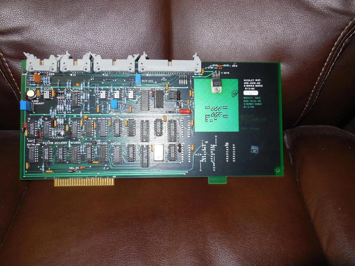 Nicolet 000-8431-02 B Series Servo Board 000843102 GND Plane