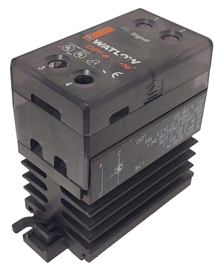 Used 🔥Watlow DA1C-1660-C000 DIN-a-mite, 600 V, 50/60 Hz, Solid State Controller