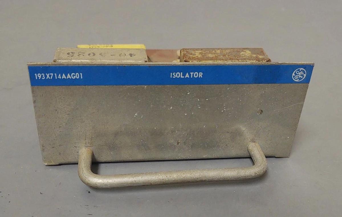 Used 🔥 GENERAL ELECTRIC GE ISOLATOR 193X714AAG01  769B739BA-A