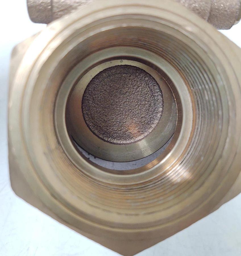 🔥 NEW- CRANE VALVE P/N: 1707S 1-1/2" Bronze Swing Gate Check Valve 125S 200CWP