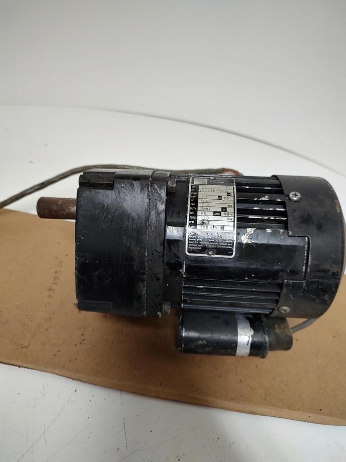 Used Bodine Gear Motor 115V Single Phase PSC Motor 300:1 42R3BFC1-E4