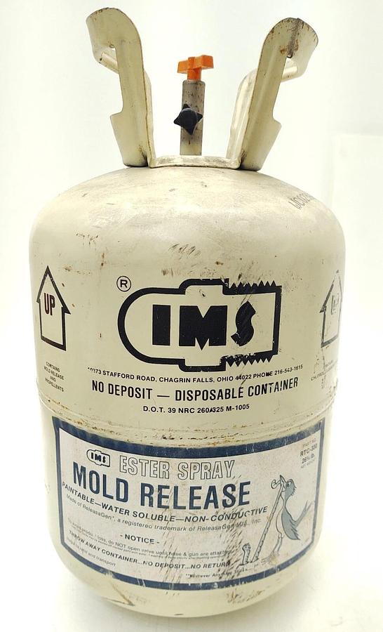 🔥 IMS Ester Spray Mold Release Paintable Mist Injection Molding RTG-330 Tank