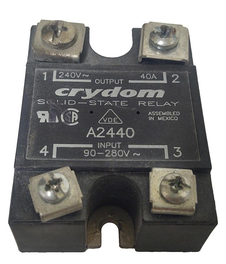 Used 🔥Crydom SSR A2440 Solid State Relay 240VAC 40A