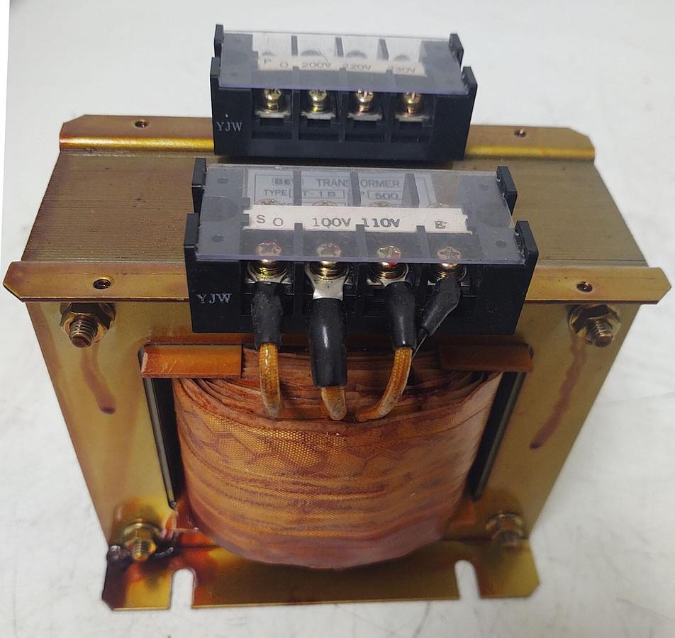 Used 🔥 GOMI ELECTRIC 500 VA Control Transformer T-1B Output 100V-110V Mitsubishi